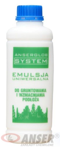 ANSER - Emulsja gruntująca uniwersalna ANSERGLOB 1l