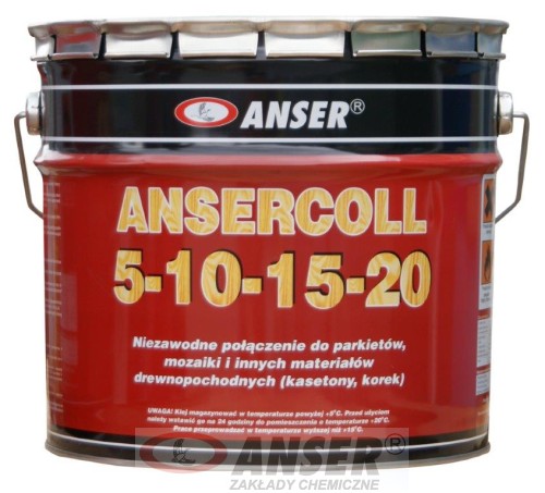 ANSER - Klej do parkietów ANSERCOLL 5-10-15-20 13,5kg