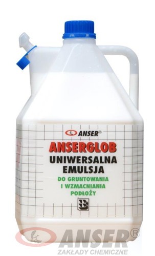 ANSER - Emulsja gruntująca uniwersalna ANSERGLOB 5l