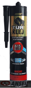 Klej Polimerowy Montażowy TUR Glue BIAŁY 290 ml