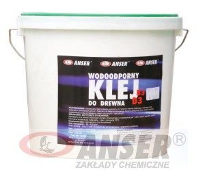 Klej wodoodporny do drewna D3  5kg