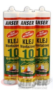 ANSER klej montażowy neoprenowy A 10