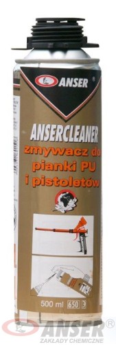 ANSER - Zmywacz do pianki i pistoletów ANSERCLEANER 0,5l