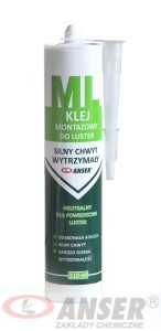 Klej montażowy ML do luster