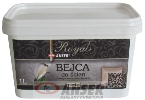 ANSER bejca do ścian dekoracyjna Royal Perła