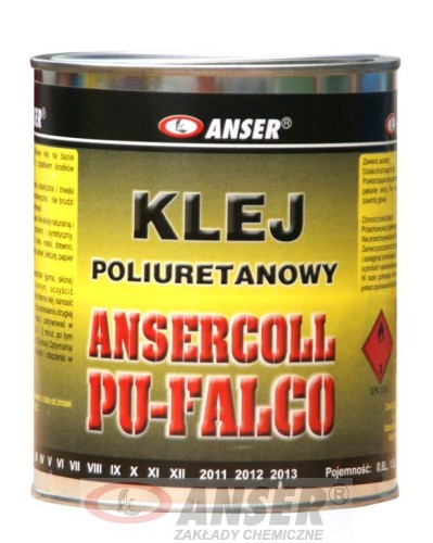 ANSER - Klej uniwersalny do naprawy obuwia ANSERCOLL PU-FALCO 0,8l