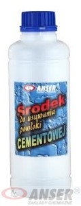 Środek do usuwania powłoki cementowej koncentrat 1:5 1l
