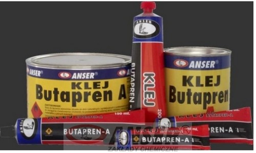 ANSER klej dla przemysłu obuwniczego i skórzanego BUTAPREN A
