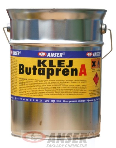 ANSER - Klej dla przemysłu obuwniczego i skórzanego BUTAPREN A 4kg